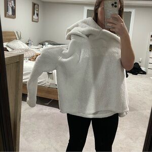 DKNY sherpa sweatshirt